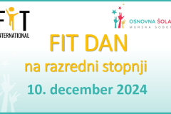 FIT DAN NA OŠ III